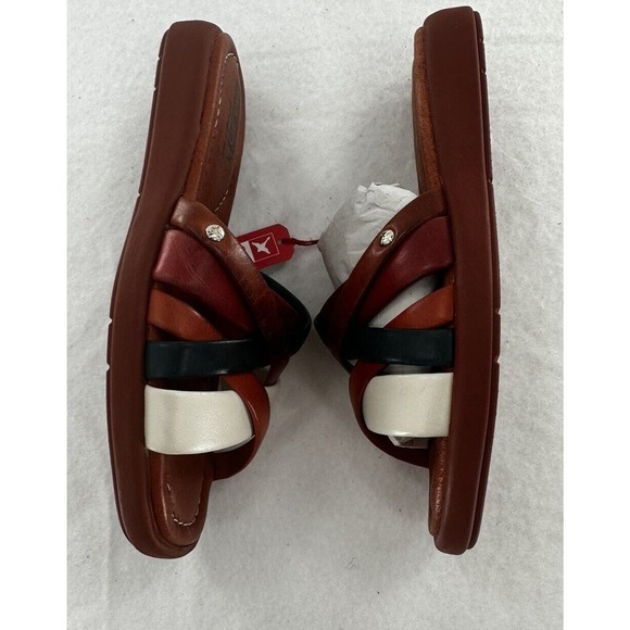 Pikolinos CALELLA Strappy Sandals Women’s Size 37 US 6.5-7 Calfskin Leather​​​ - Picture 8 of 10